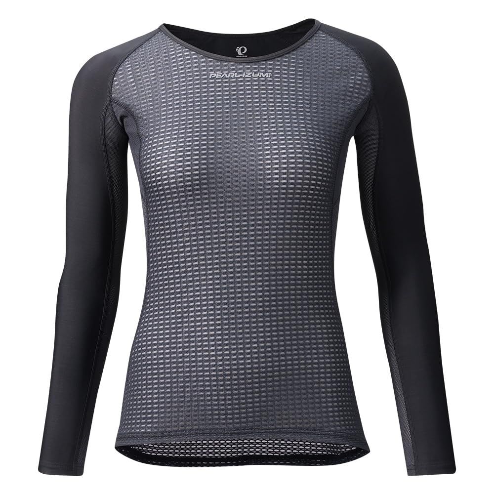 新品 PEARL IZUMI(パールイズミ) サイクルウエア W110 コールド シェイド ロングスリーブ カラー: 3 ブラック サイズ:L