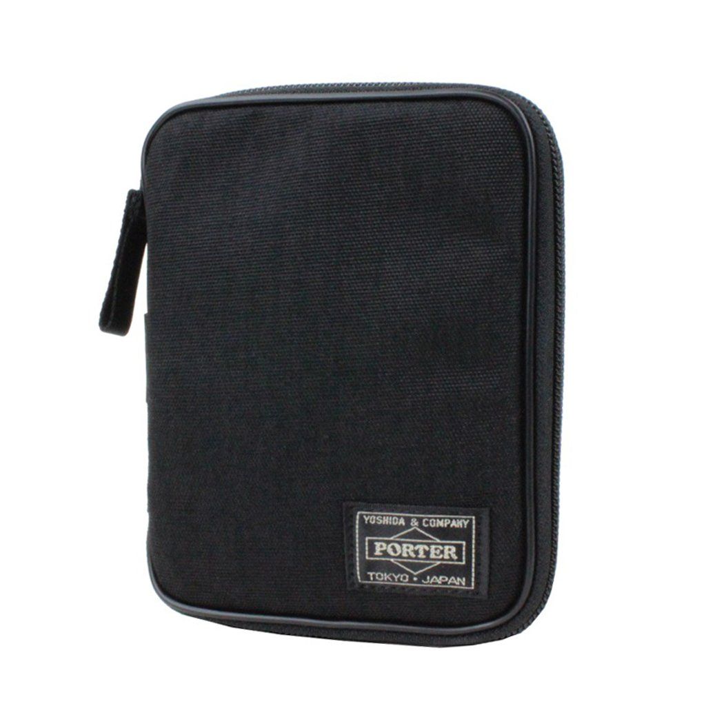 新品 (ポーター) PORTER パスポートケース [HYBRID/ハイブリッド] ブラック