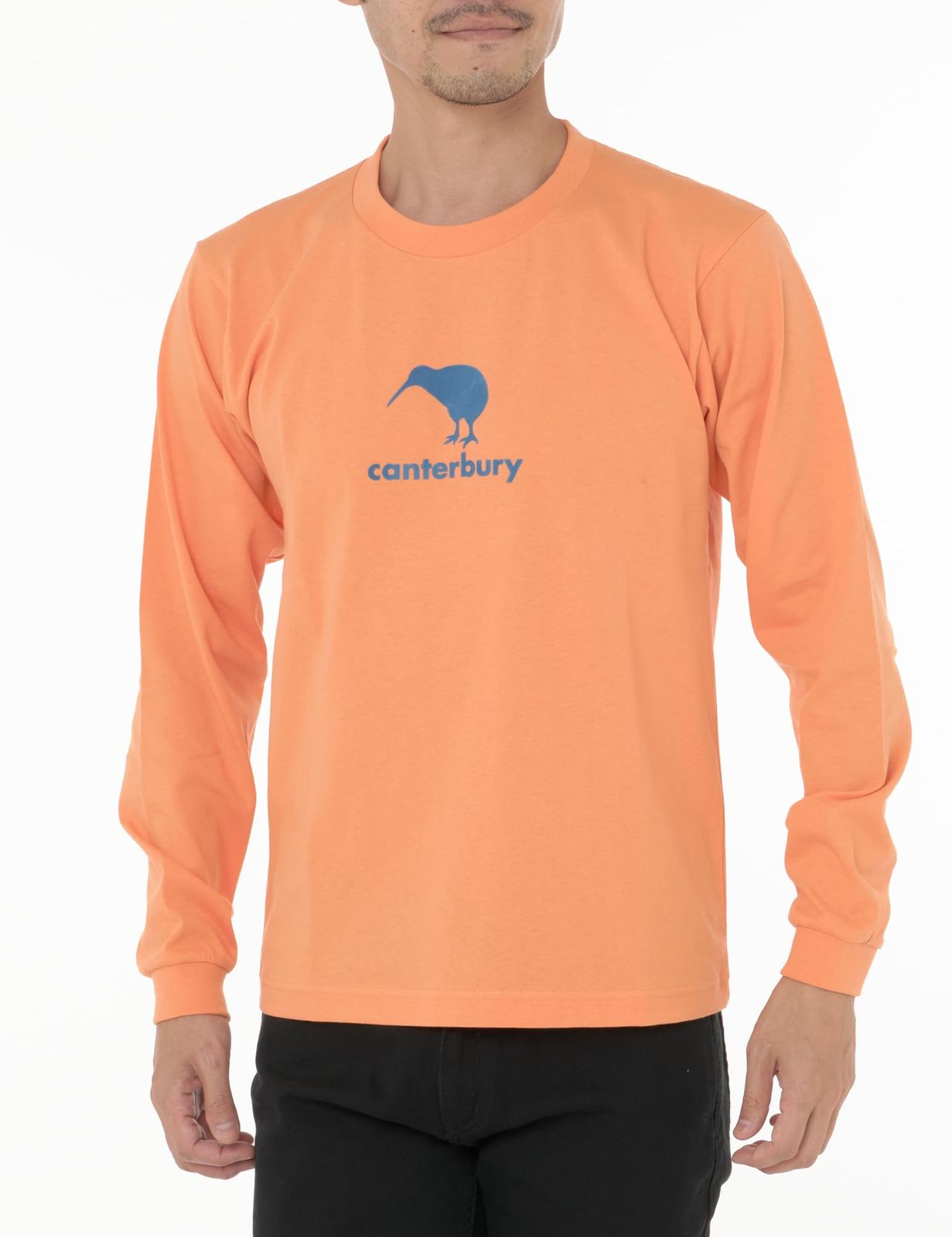 新品 [カンタベリー] Tシャツ L/S T-SHIRT 58_オレンジ L