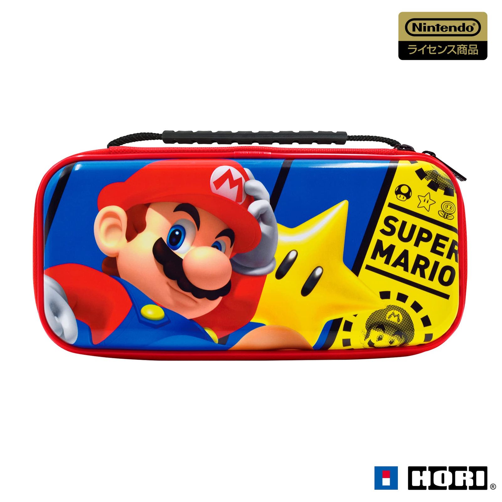 【任天堂ライセンス商品】ハイブリットポーチ for Nintendo Switch　スーパーマリオ【Nintendo Switch 旧モデル・有機ELモデル両対応】 [スーパーマリオ]