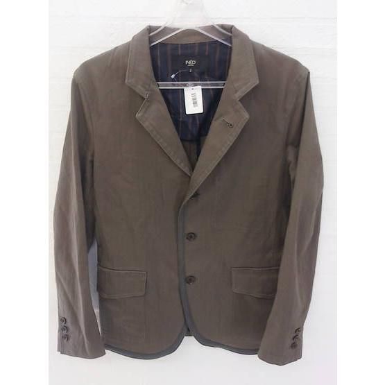 ◇ ined homme 3B 長袖 ジャケット 2 カーキ系 # 【1002796906282】