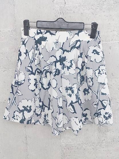 ◇ ●新品● KBF+ プラス アーバンリサーチ タグ付き 花柄 キュロット ショート パンツ ONE グレー * 【1002797345721】