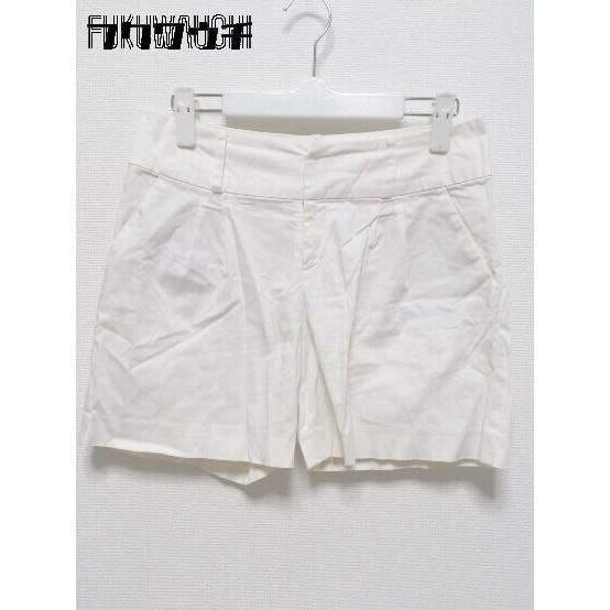 ◇ BALLSEY ボールジィ TOMORROWLAND ショートパンツ 36 ホワイト * 1002798873353 【中古】 【1002798873353】