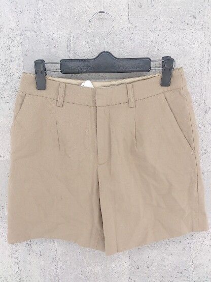 ◇ IENA イエナ ショート パンツ 36 ベージュ * 1002799318921 【中古】 【1002799318921】