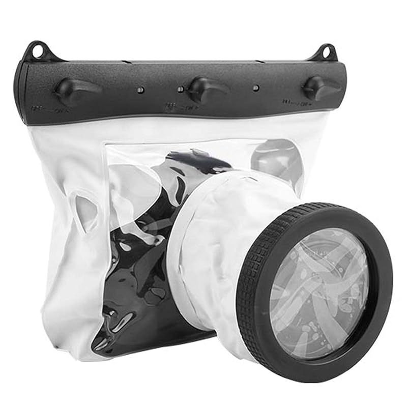 【新品】 水中防水ドヴィングケースバッグ 20M デジタル一眼レフカメラ用 カメラ水中ケース 防油 カメラダイビングバッグ(白) 0