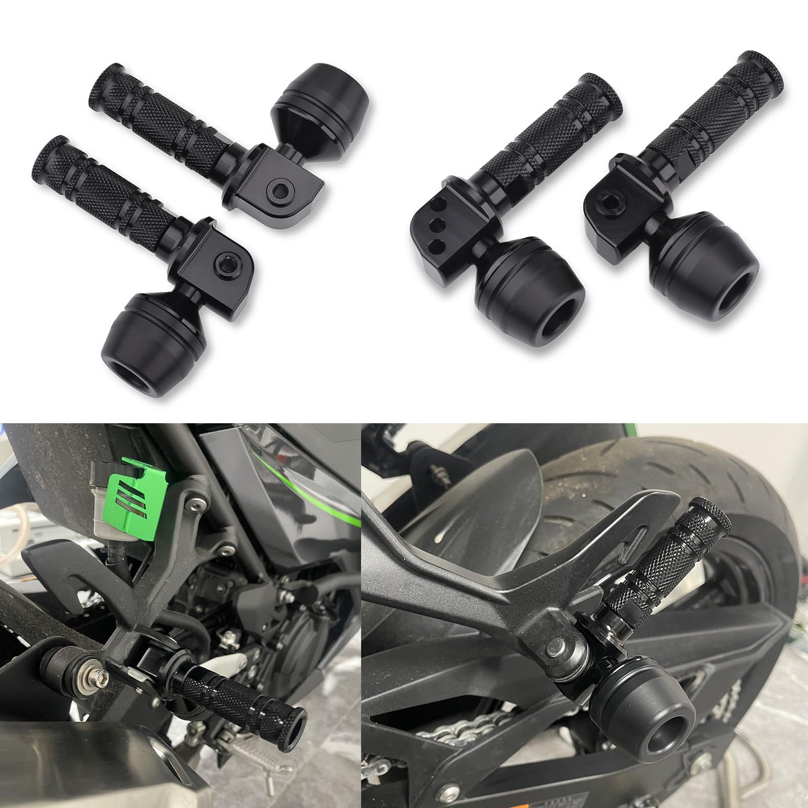 LEDISHUNタンデムステップ スライダー カワサキ ZX-25R/SE ZX-4R/SE ZX