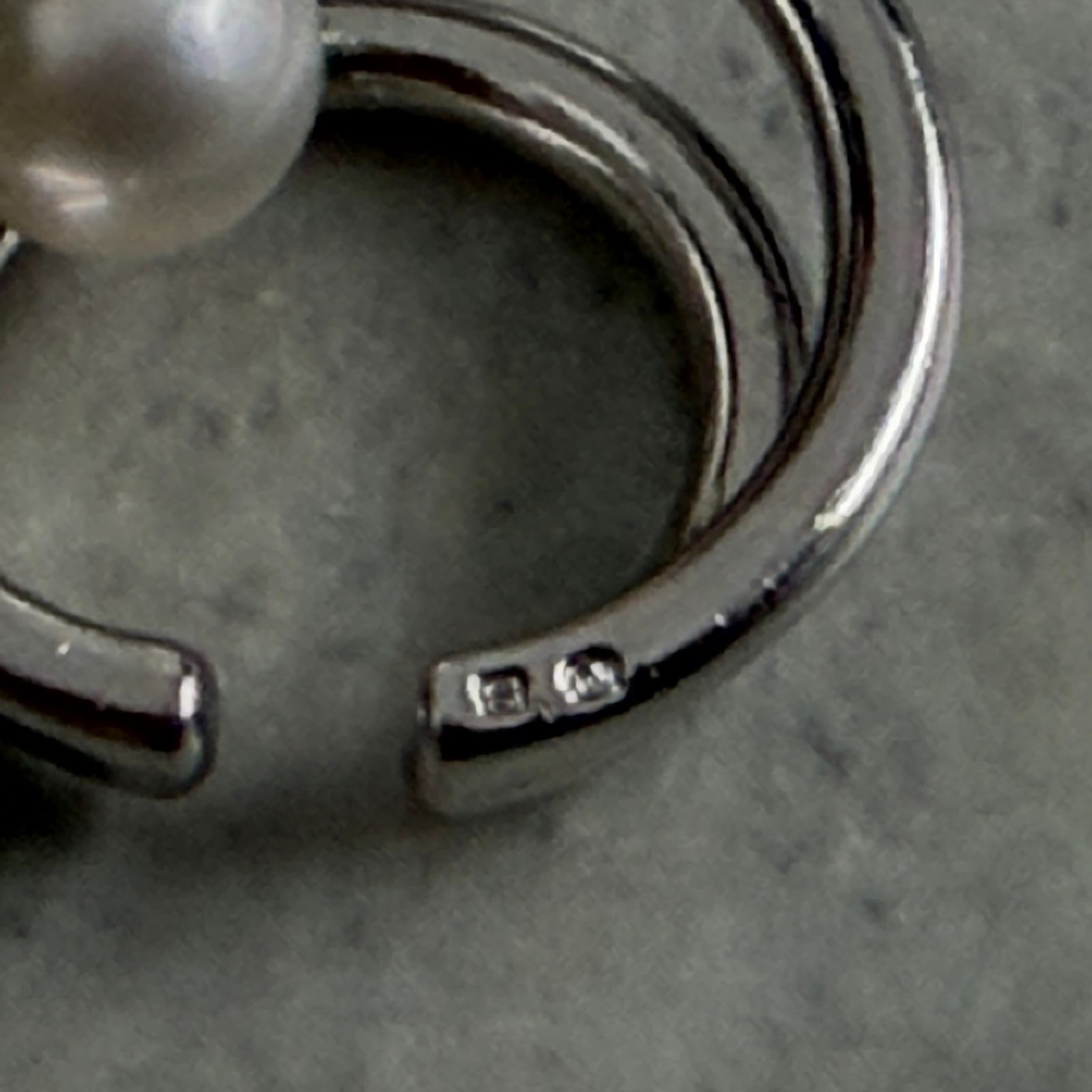 MIKIMOTO ミキモト イヤリング パール 真珠 6.5mm イヤーカフ シルバー 