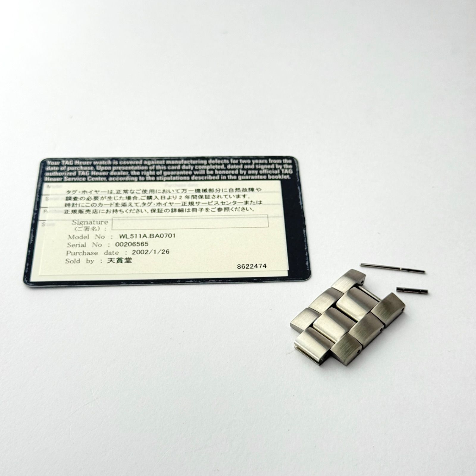 タグホイヤー キリウム WL511A オートマ 自動巻 メンズ 腕時計 712