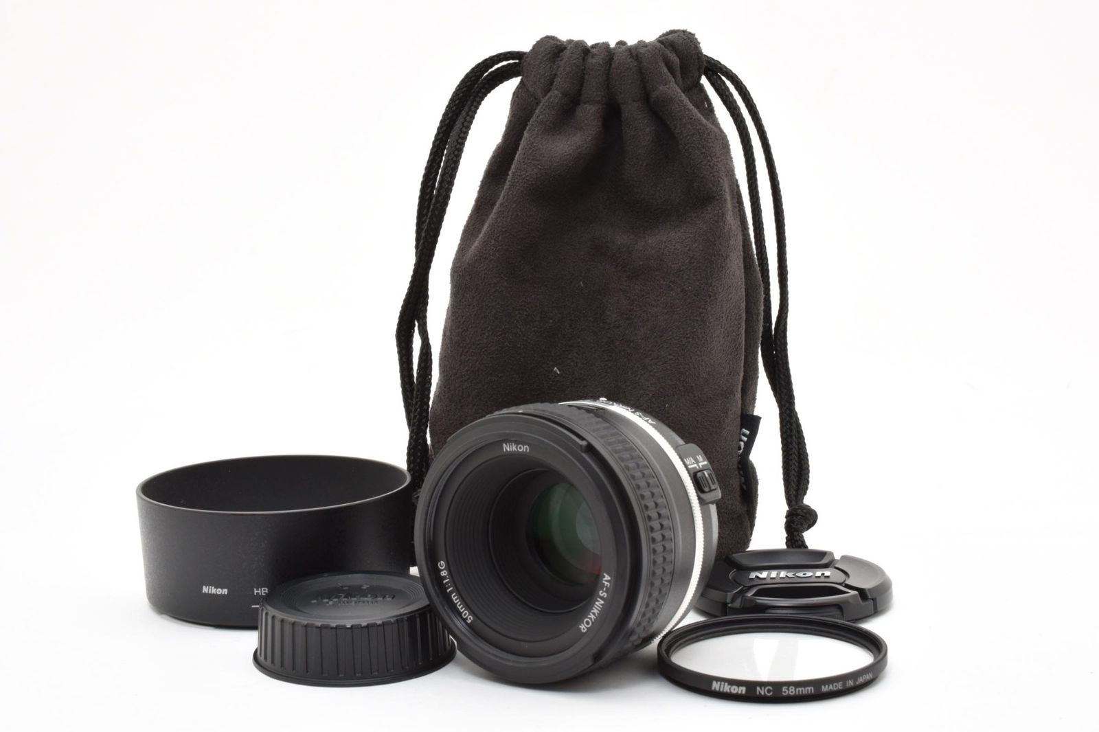 光学極上 Nikon ニコン AF-S NIKKOR 50mm 1.8G AFレンズ #4120-6