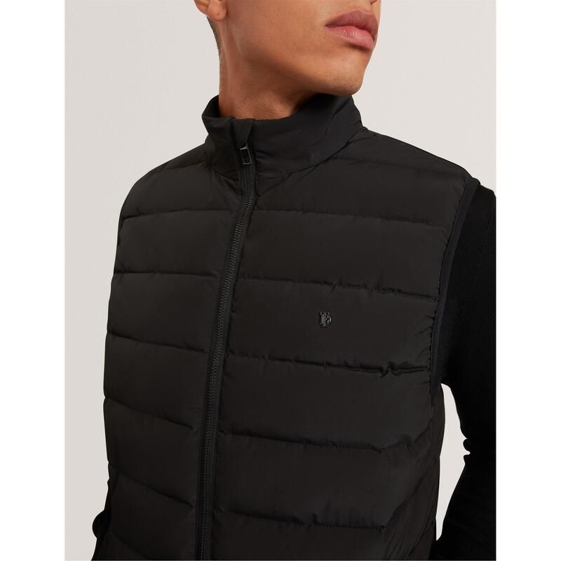 テッドベーカー メンズ アウター ベスト キルティング ジレ Ted Baker Ted Quilted Gilet Sn00 Black ブラック