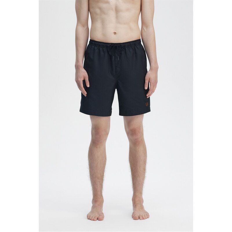 フレッドペリー メンズ 水着 ハーフパンツ・ショーツ ショートパンツ Fred Perry Classic Swim Shorts Navy Y31 ネイビー
