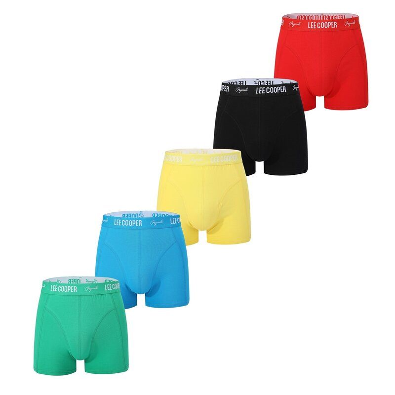 レークーパー メンズ アンダーウェア ボクサーパンツ Lee Cooper Cooper Trunk 5 pack Multi マルチカラー