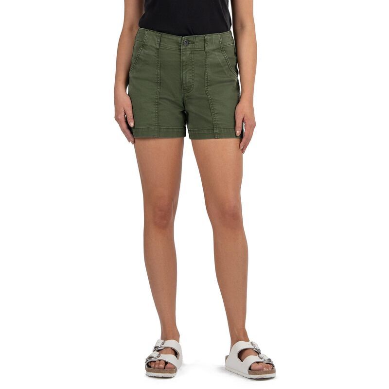 カットフロムザクロス レディース ボトムス ハーフパンツ・ショーツ ショートパンツ KUT from the Kloth Jane HighRise Shorts Olive オリーブ