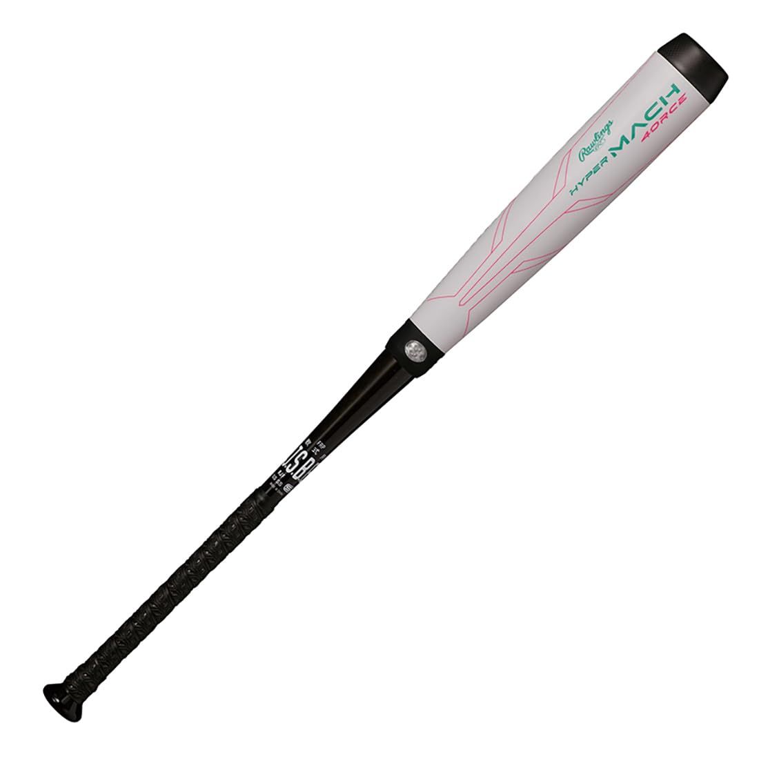 新品 ローリングス(Rawlings) 野球用 大人用 bat バット 野球用 大人用 軟式 HYPER MACH 4ORCE【FRP製】 BR3FHM4C ホワイト サイズ 84cm