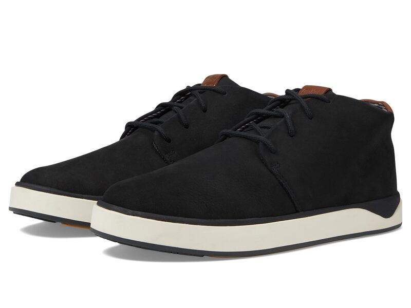 オルカイ メンズ シューズ ブーツ・レインブーツ OluKai Papaku Ili BlackBlack ブラック