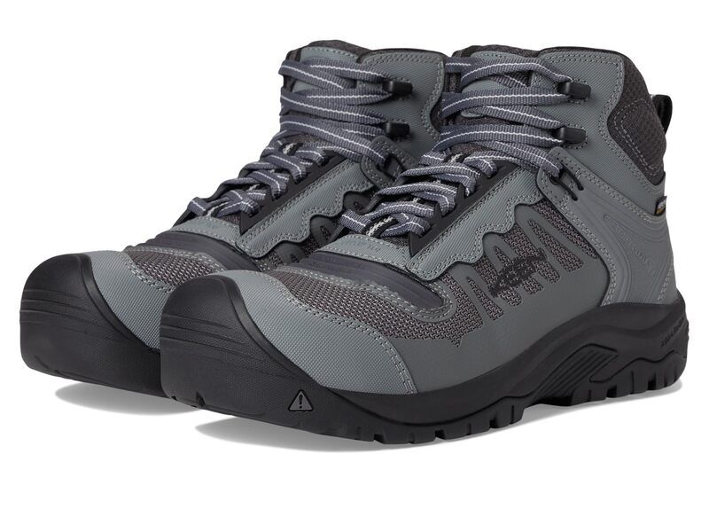 キーン メンズ シューズ ブーツ・レインブーツ KEEN Utility Reno KBF Mid Waterproof Comp Toe MagnetBlack ブラック