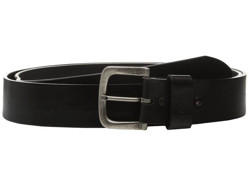 カーハート レディース アクセサリー ベルト レザー Carhartt Bridle Leather Classic Buckle Belt BlackNickel Ro ブラック