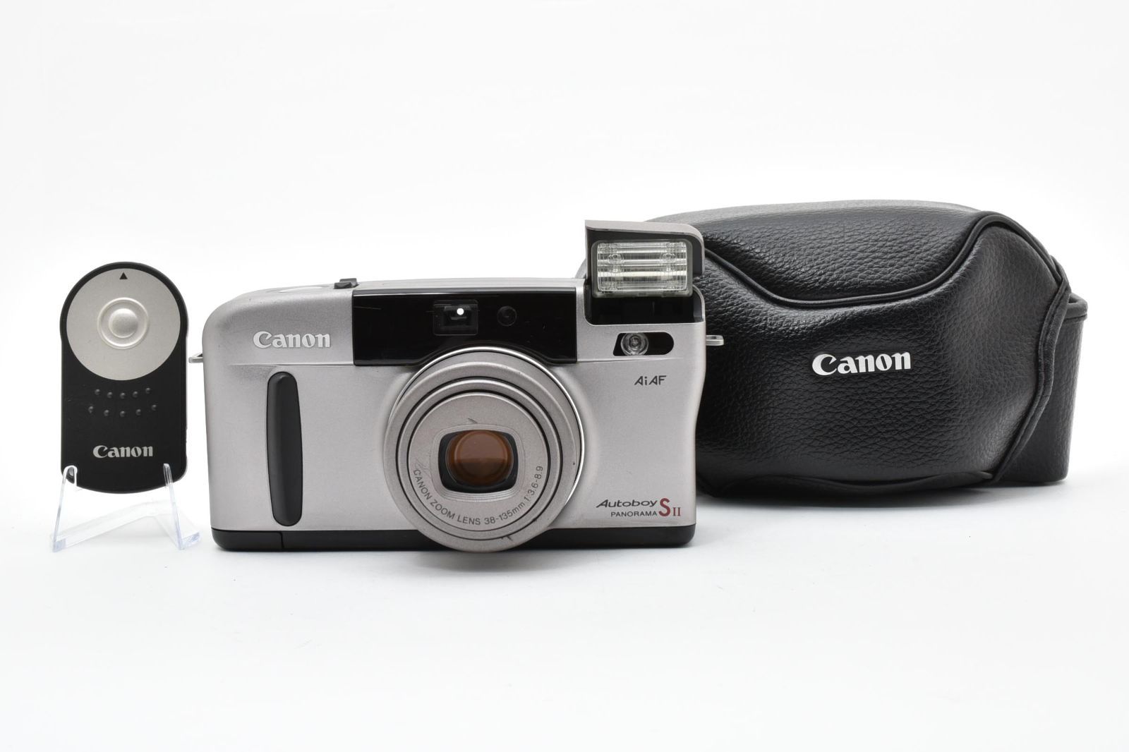 ★フラッグシップの名機・動作良好★ キヤノン Canon Autoboy S II リモコン、ケース付き・38-135mm エモい写り #0616A