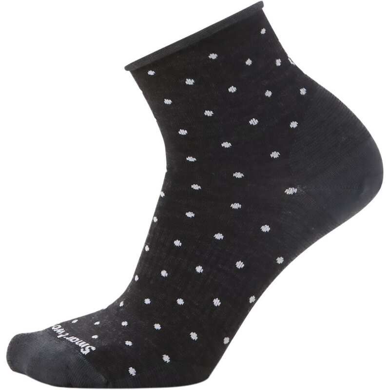 スマートウール レディース アンダーウェア 靴下 アンクル ブーツ Smartwool Everyday Classic Dot Ankle Boot Sock Womens Charcoal チャコール