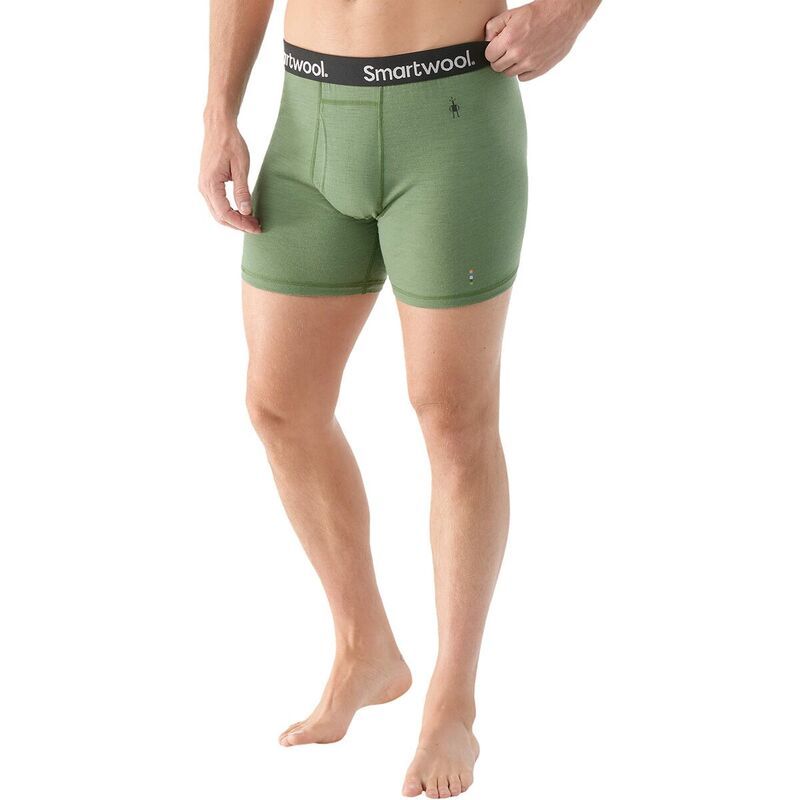 スマートウール メンズ アンダーウェア ボクサーパンツ Smartwool Merino Boxer Brief Mens Fern Green グリーン