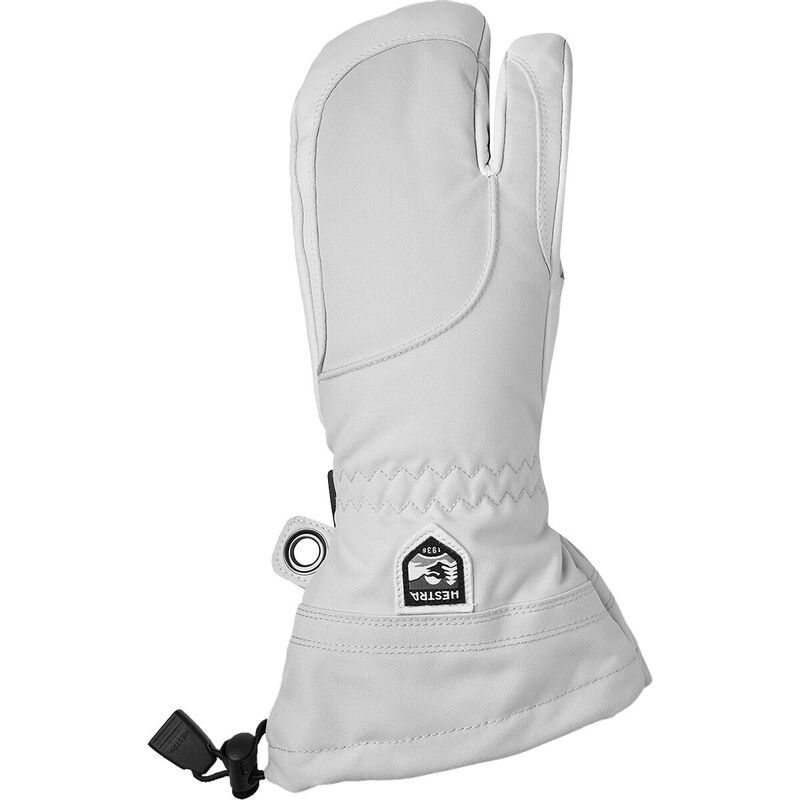 ヘストラ レディース アクセサリー 手袋 Hestra Heli 3Finger Glove Womens Pale GreyOff White オフホワイト