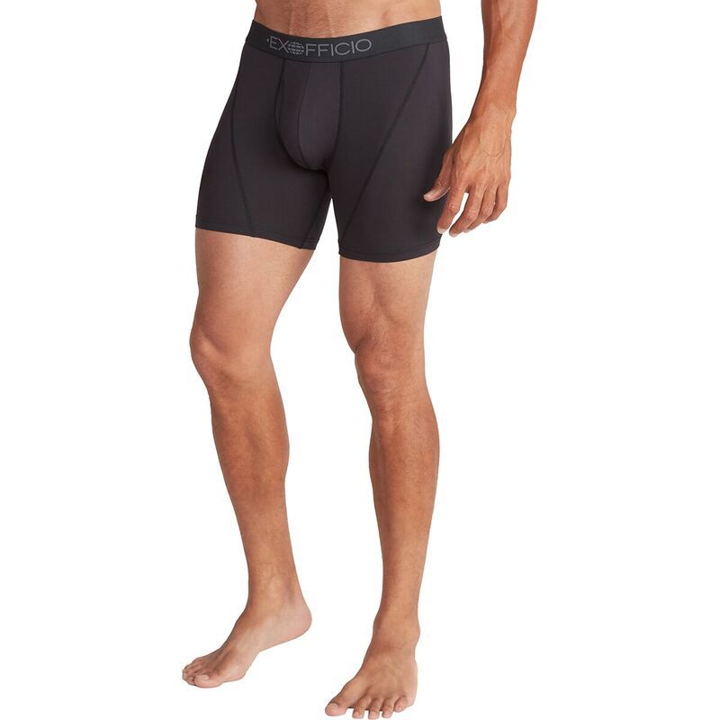 エクスオフィシオ メンズ アンダーウェア ボクサーパンツ ExOfficio GiveNGo Sport 20 6in Boxer Brief Mens BlackBlack ブラック