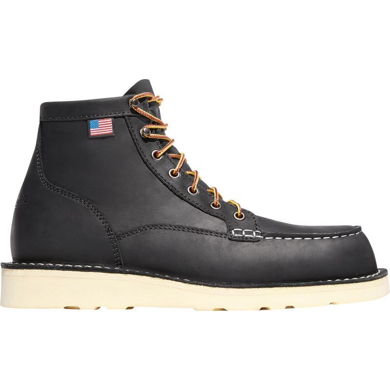 ダナー メンズ シューズ ブーツ・レインブーツ Danner Bull Run Moc Toe 6in Wide Boot Mens Black ブラック