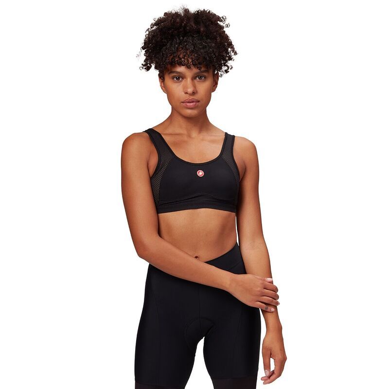 カステリ レディース アンダーウェア ブラジャー Castelli Rosso Corsa Bra Womens Black ブラック