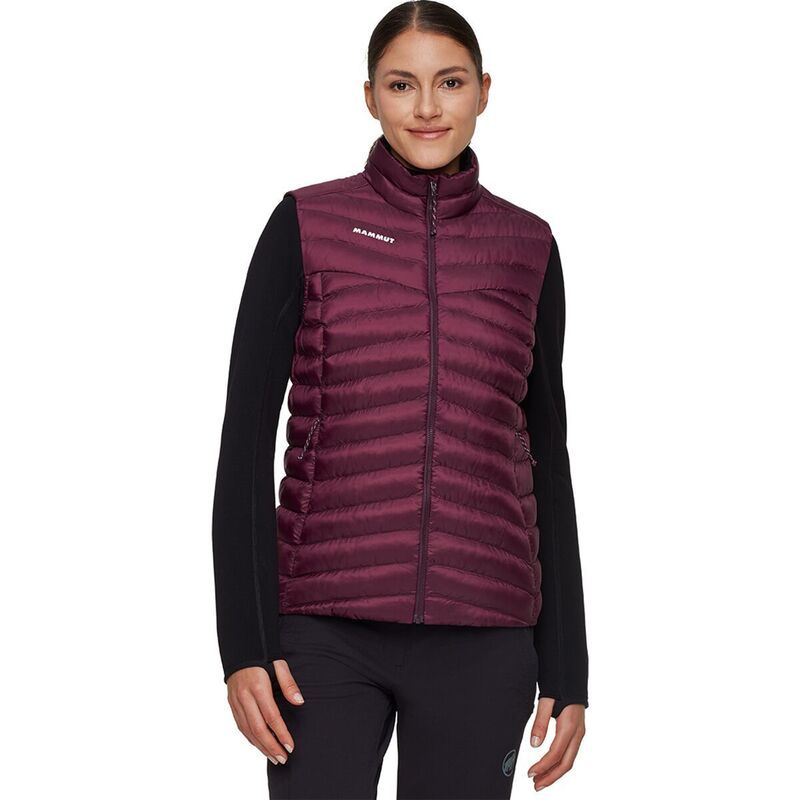 マムート レディース トップス ベスト Mammut Albula IN Vest Womens VinBlack ブラック