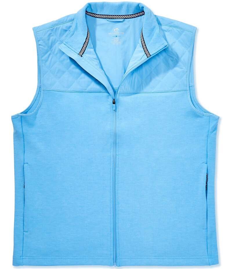 サウザーンタイド メンズ アウター ベスト キルティング Southern Tide Waterfront Quilted Vest Ocean Channel