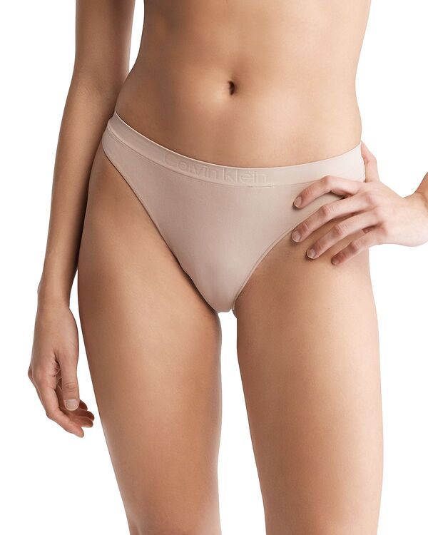 カルバンクライン レディース アンダーウェア パンツ Calvin Klein Bonded Flex Mid Rise Thong Cedar
