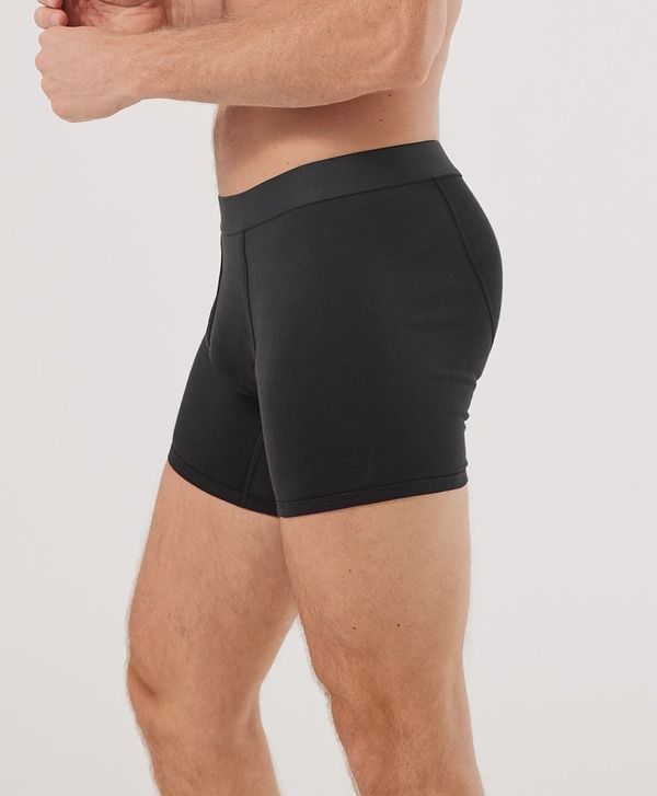 パクト メンズ アンダーウェア ボクサーパンツ コットン Pact Organicotton Everyday Boxer Brief 4Pack Black ブラック