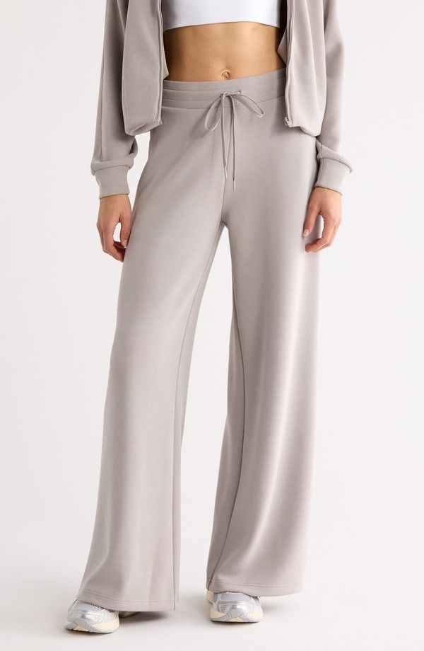 ゼラ レディース ボトムス レギンス ワイドレッグ パンツ Zella Ultra Soft Wide Leg Pants Grey Earl グレー