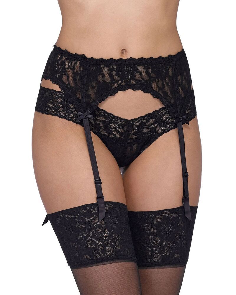 ハンキーパンキー レディース アクセサリー ベルト レース Hanky Panky Signature Lace Garter Belt Black ブラック 12,074円
