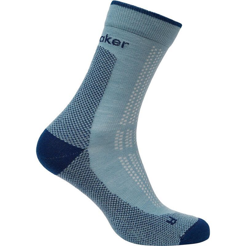 アイスブレーカー メンズ アンダーウェア 靴下 Icebreaker Merino Hike Ultralight Quarter Sock Mens Flint BlueAtlantis ブルー