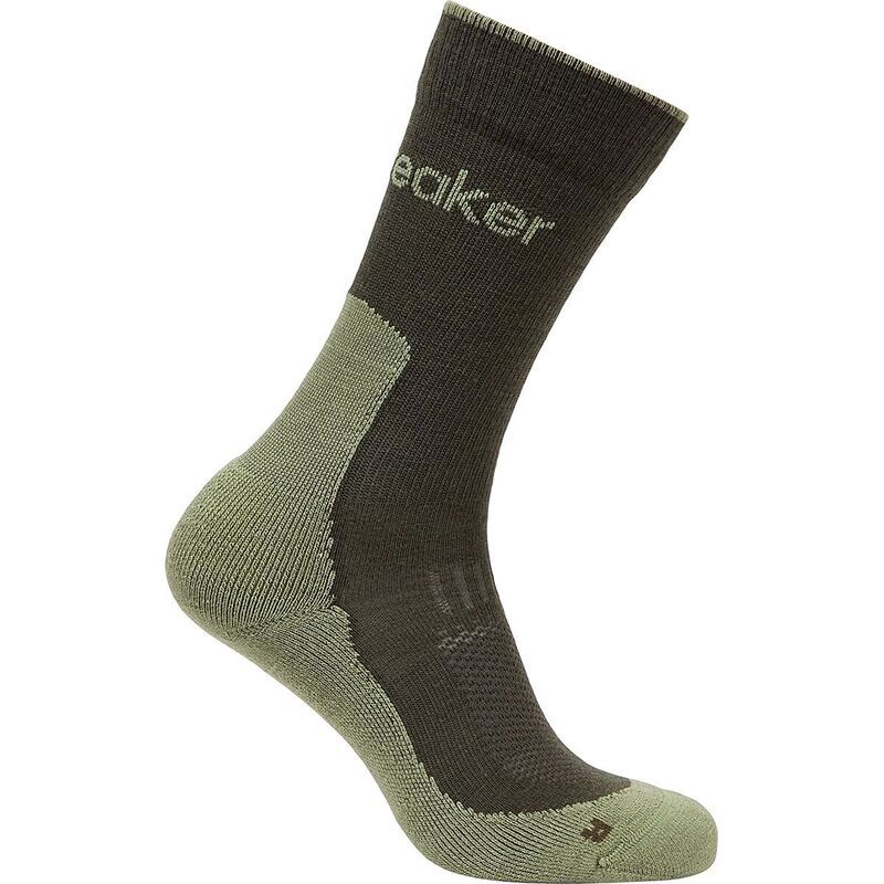 アイスブレーカー メンズ アンダーウェア 靴下 Icebreaker Merino Hike Light Crew Sock Mens Dk LodenLichen