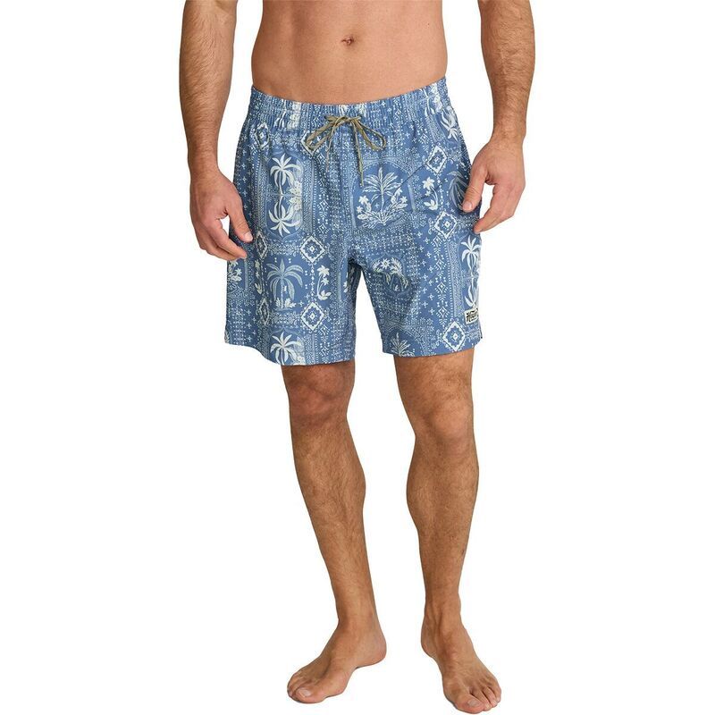 ハウラーブラザーズ メンズ 水着 ハーフパンツ・ショーツ Howler Brothers Deep Set Boardshort Mens Palmetto ProphecyStorm Blue ブルー