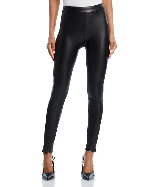 ジェネレーションラブ レディース ボトムス レギンス レザー フェイクレザー Generation Love Josie Faux Leather Leggings Black ブラック