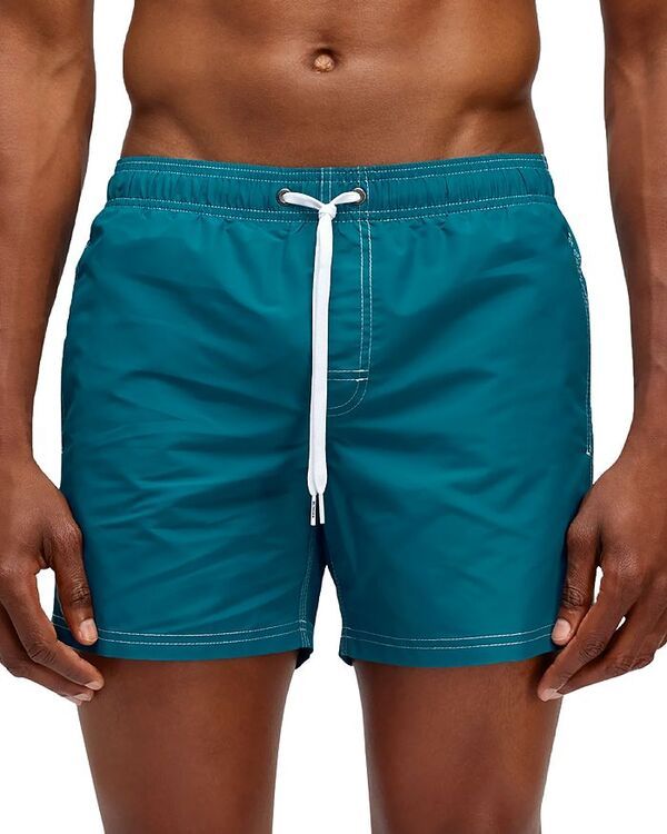 サンデッキ メンズ 水着 ハーフパンツ・ショーツ レギュラーフィット ショートパンツ SUNDEK Regular Fit 14 Board Shorts Teal ティール