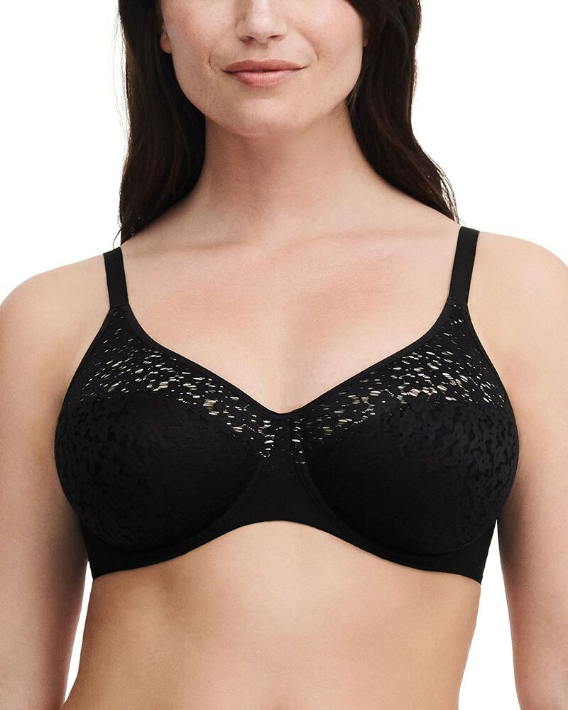 シャントル レディース アンダーウェア ブラジャー Chantelle Norah Comfort Underwire Bra Black ブラック 19,426円