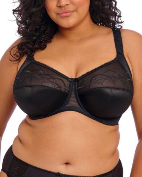 エロミ レディース アンダーウェア ブラジャー Elomi Cate Underwire Bra Black ブラック