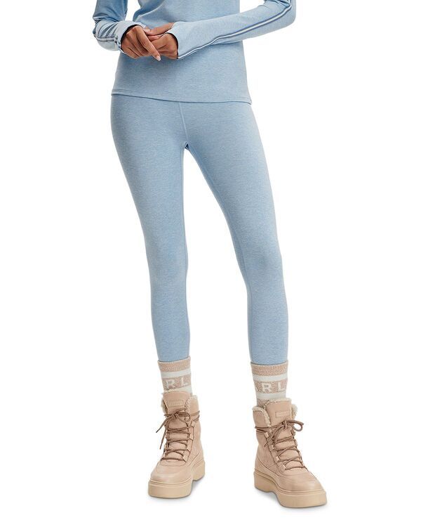 バーレイ レディース ボトムス レギンス Varley Always Warm Base Layer Leggings Glacier Marl マール
