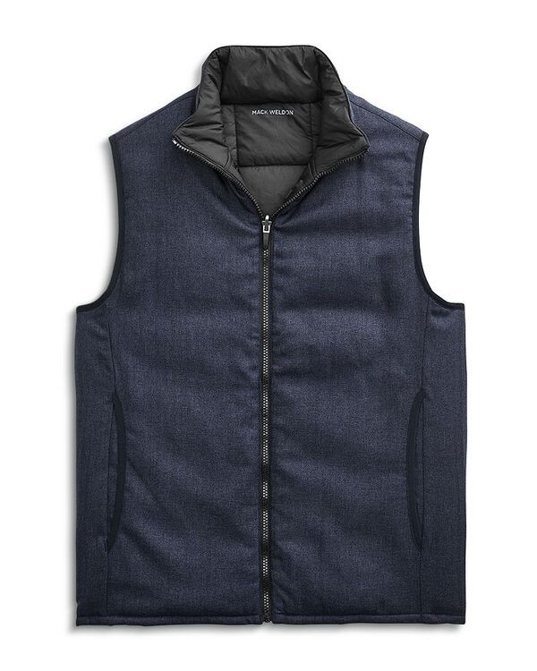 マック ウェルダン メンズ アウター ベスト Mack Weldon Habitat Puffer Vest Total Eclipse