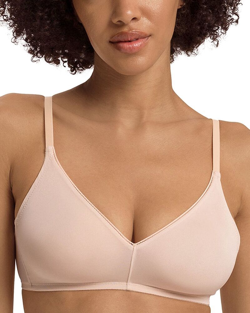 ハンロ レディース アンダーウェア ブラジャー Hanro Smooth Illusion Soft Cup Bra Beige ベージュ