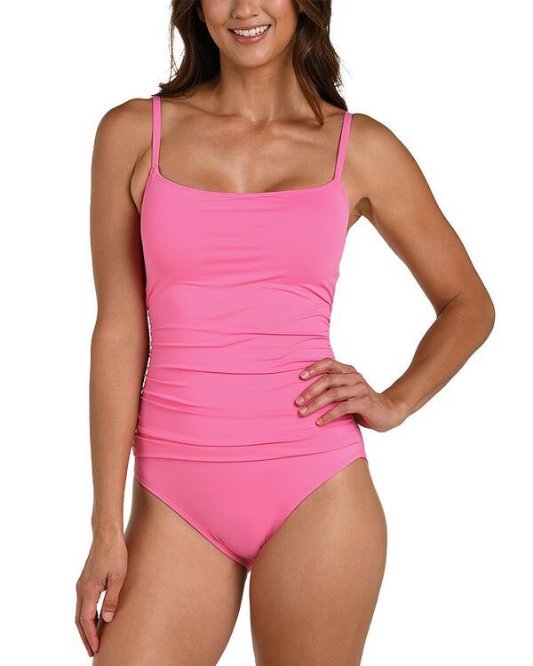 ラブランカ レディース 水着 上下セット La Blanca Island Goddess One Piece Swimsuit Rose Pink ピンク