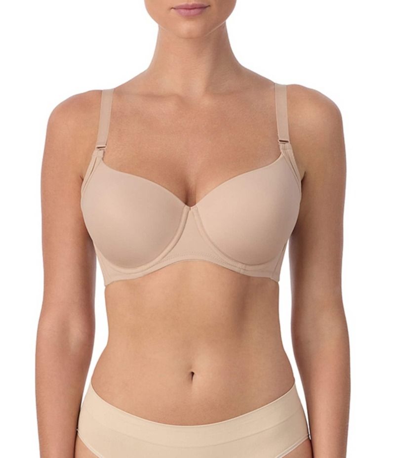 モダン ムーブメント レディース アンダーウェア ブラジャー Tシャツ Modern Movement 3D Curves FullBusted Contour Wire UBack BFF TShirt Bra Sable Rose