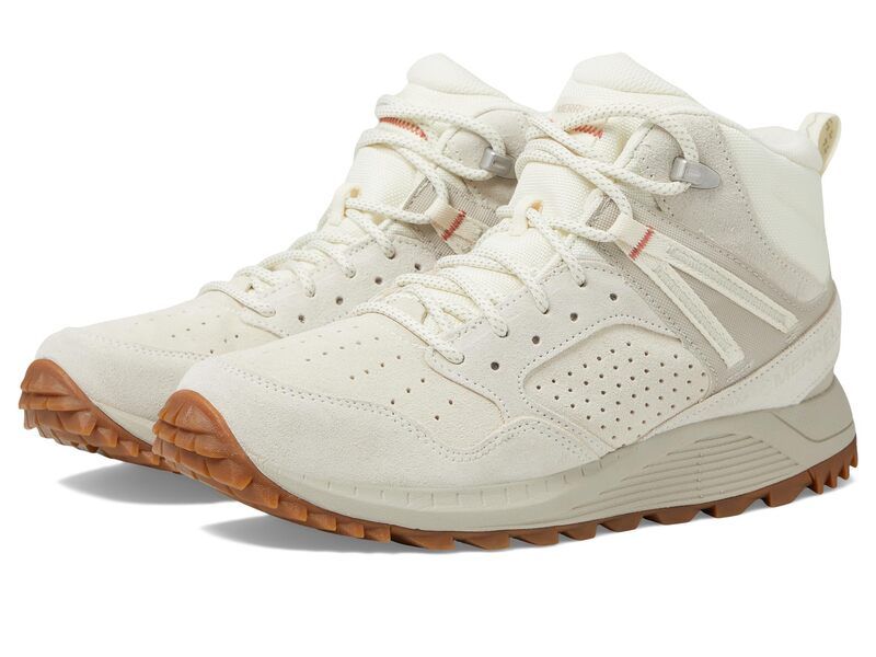 メレル メンズ シューズ ブーツ・レインブーツ Merrell Wildwood Mid LTR Waterproof OffWhite オフホワイト