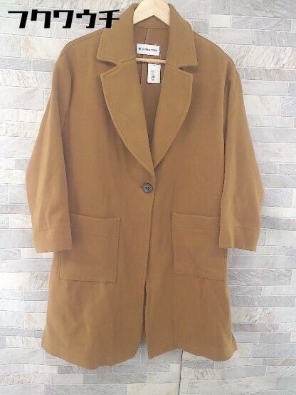 ■ GLOBAL WORK グローバルワーク 長袖 チェスターコート サイズF ブラウン レディース 【中古】 【1103030000886】