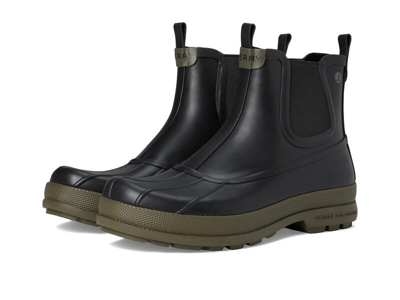 スペリー メンズ シューズ ブーツ・レインブーツ チェルシー Sperry Cold Bay Chelsea Black ブラック