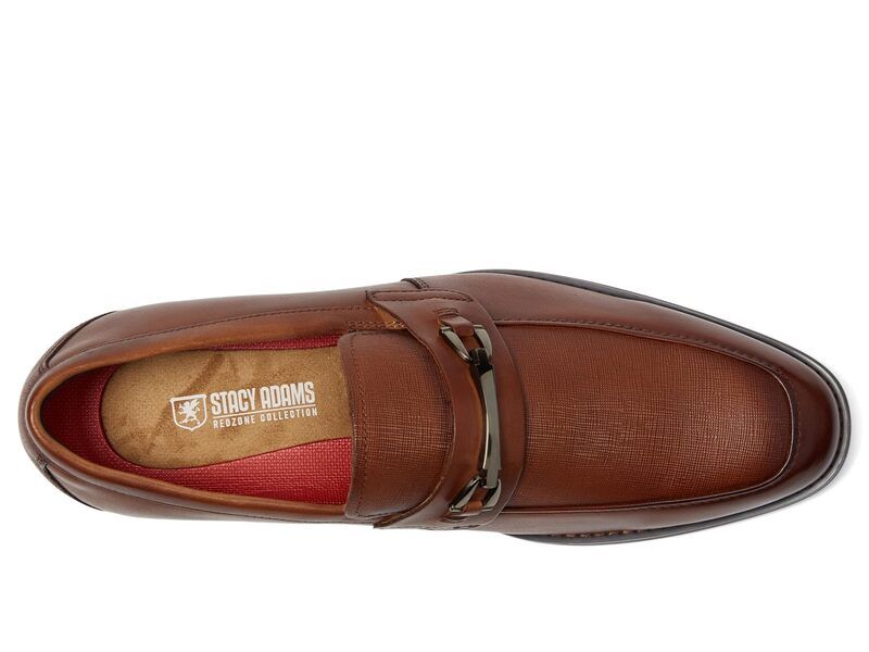 ステイシーアダムス メンズ シューズ スリッポン・ローファー Stacy Adams Kaylor Penny SlipOn Loafer Cognac ステイシーアダムス メンズ シューズ スリッポン・ローファー Stacy Adams Kaylor Penny SlipOn Loafer Cognac